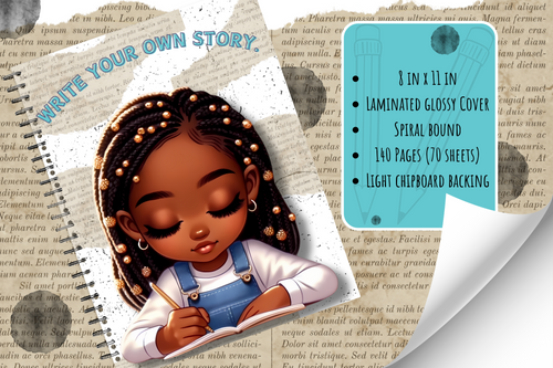 Write Your Own Story Notebook| Positively Lena